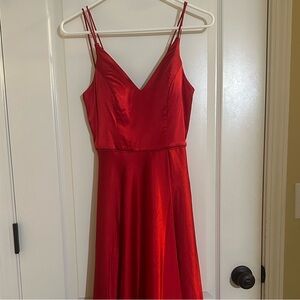 Red prom dress!